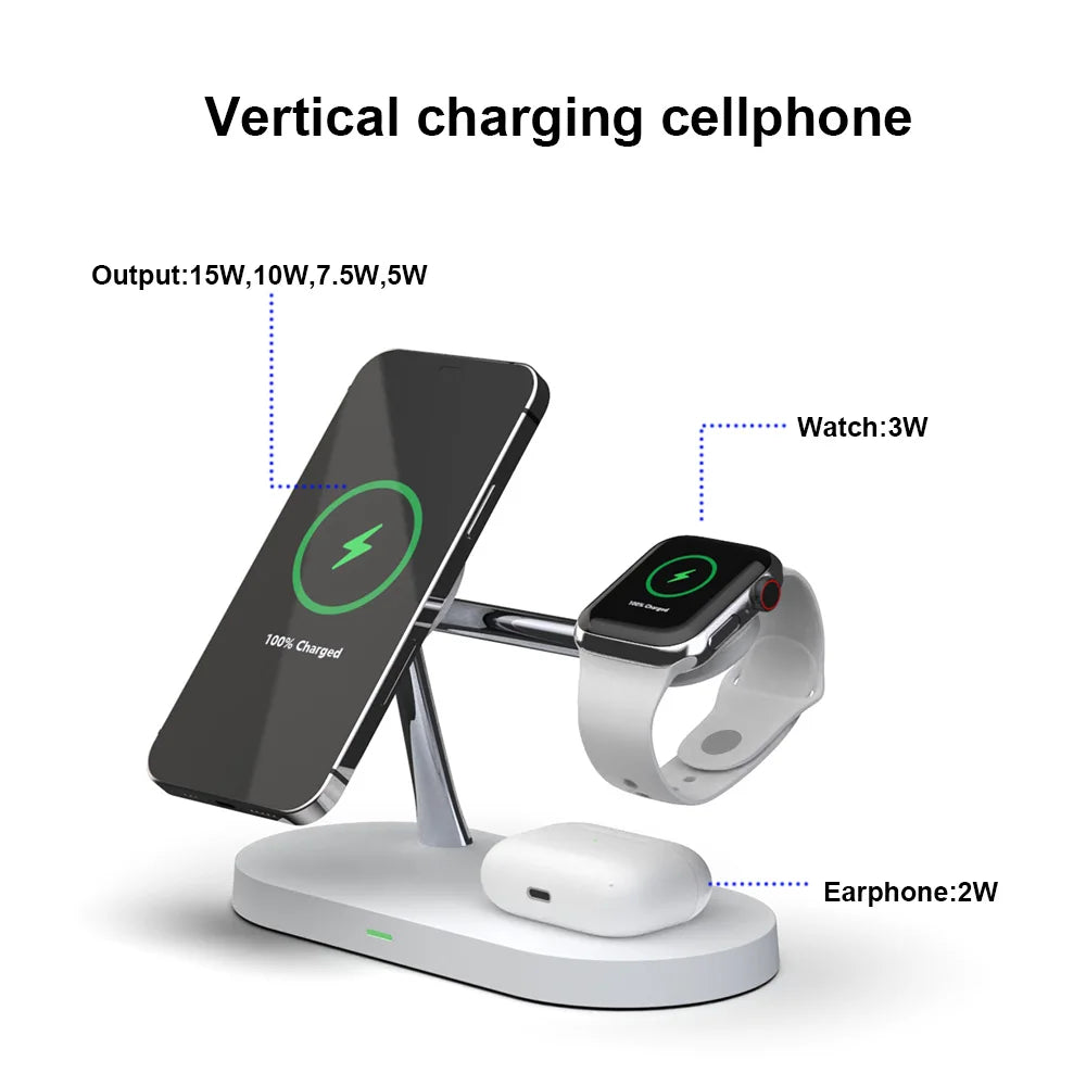 The Ultimate 3-in-1 Apple Device Charging Station