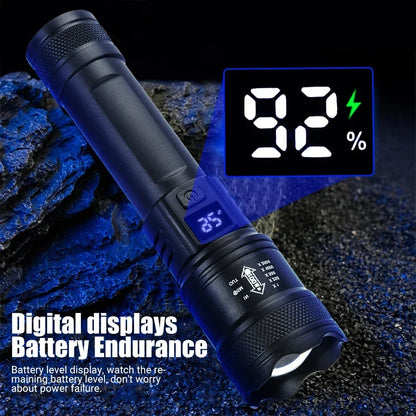 9900LM LED Rechargeable Flashlight