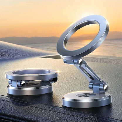 360° Adjustable Alloy Foldable Magnetic Car Mount Stand