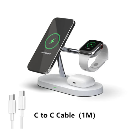 The Ultimate 3-in-1 Apple Device Charging Station