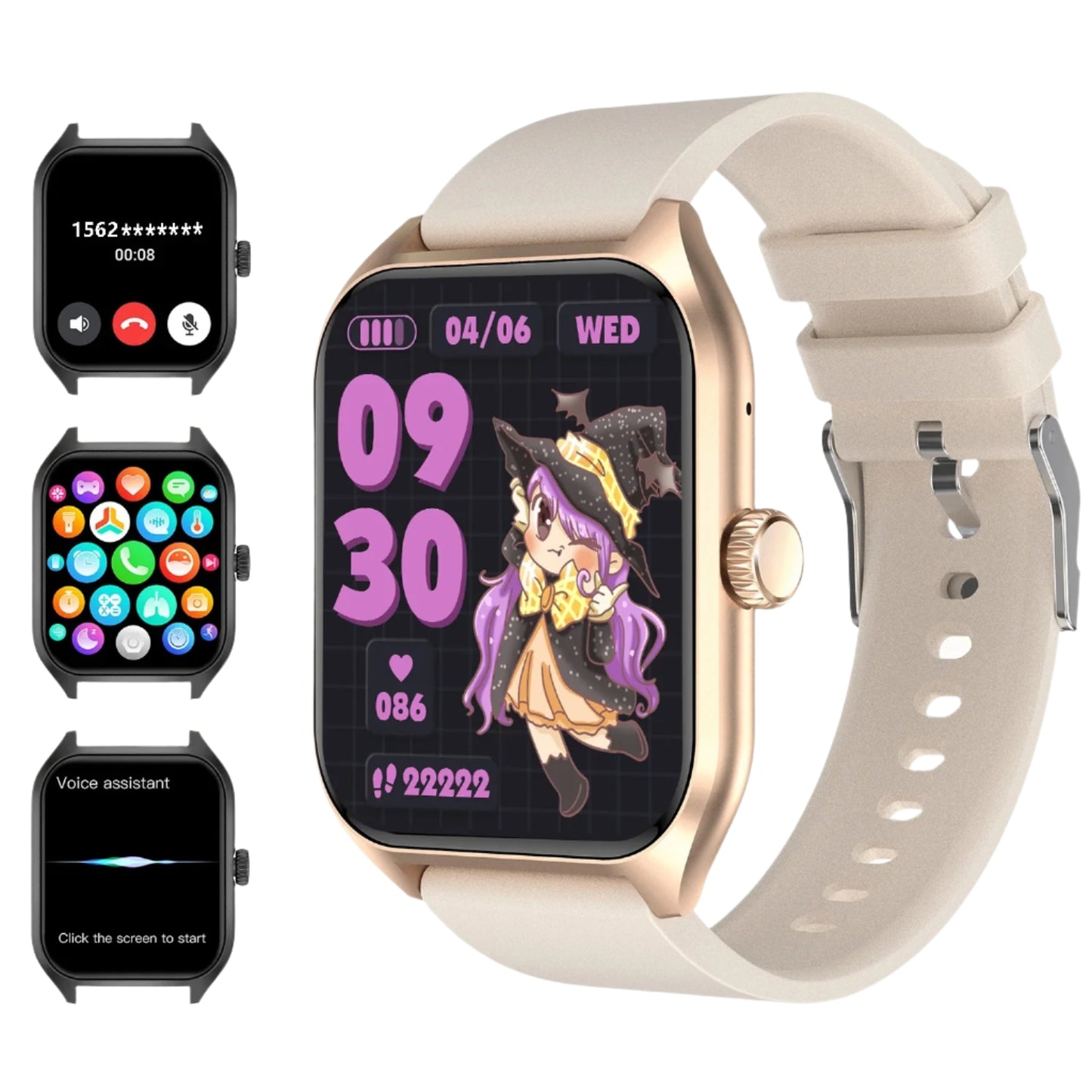 AI Voice Assistant Smart Watch