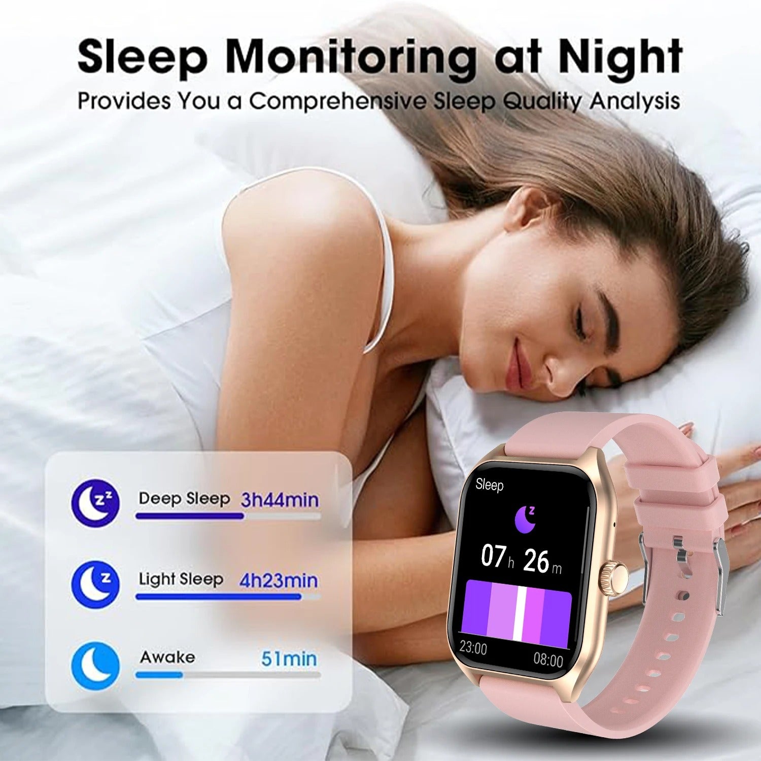 AI Voice Assistant Smart Watch