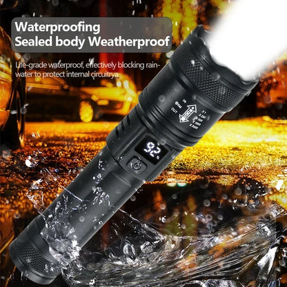 9900LM LED Rechargeable Flashlight